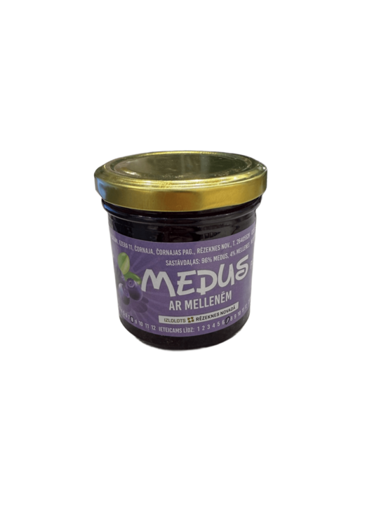 Мед с черникой 